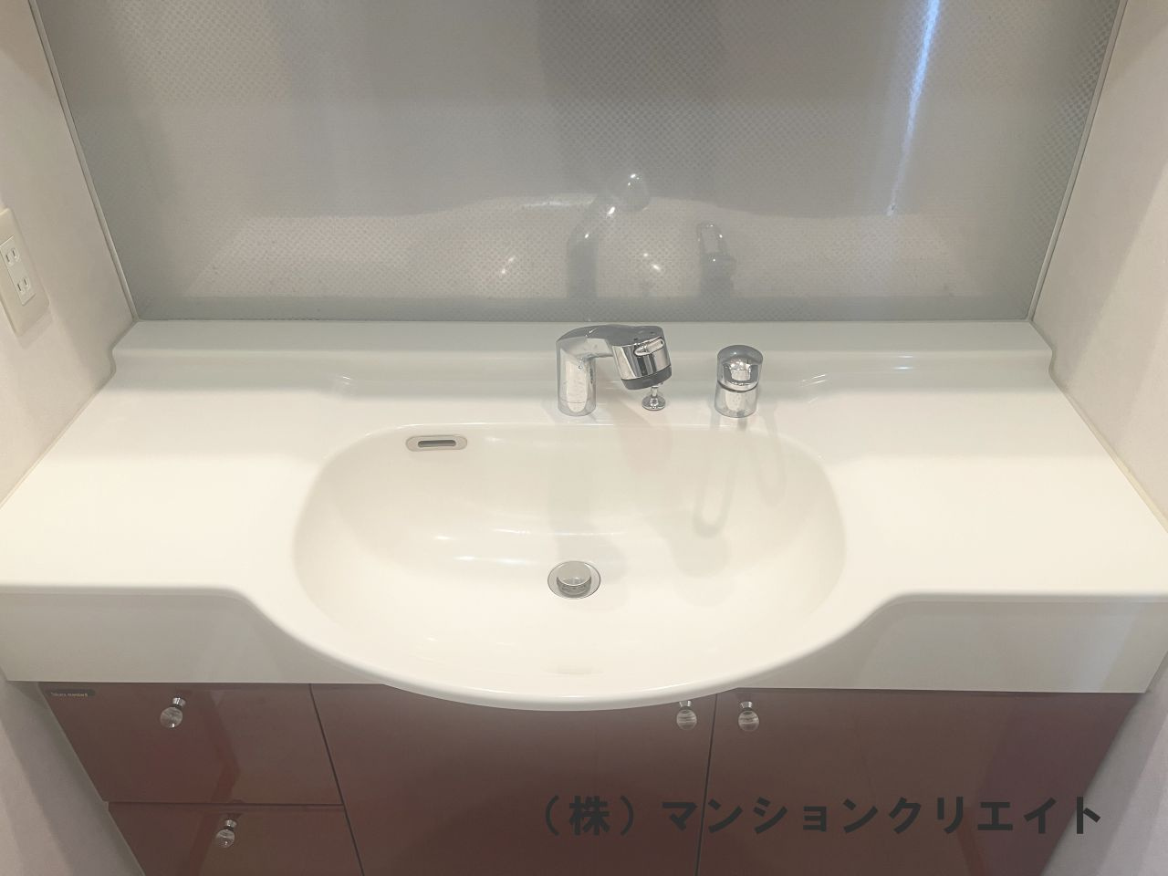 ブランシェ城東の独立洗面台|シャワー付き洗面ボウル