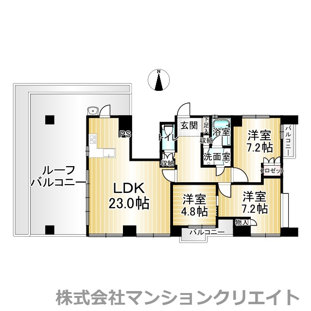 ブランシェ城東の間取り|現況と間取図が異なる場合は現況を優先とします。