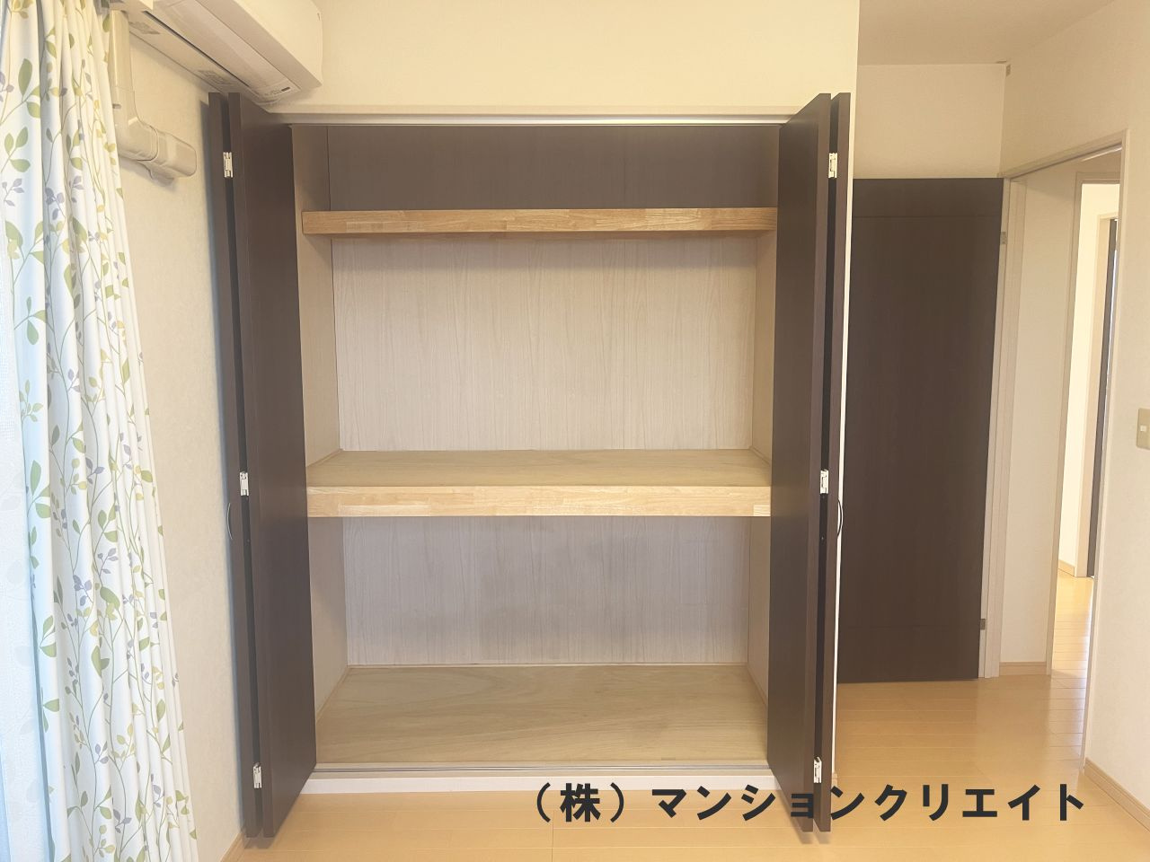 ブランシェ城東の収納|北側洋室7.2帖のクローゼット