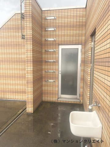 ブランシェ城東のバルコニー