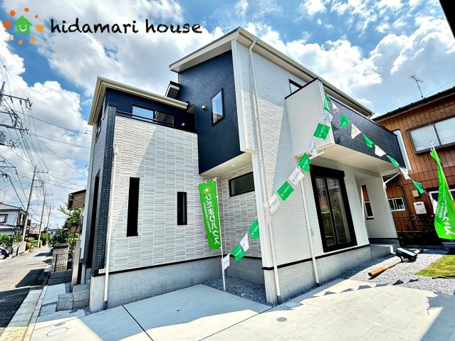 上尾市小泉7丁目　3期　新築戸建　ブルーミングガーデン02の外観|現地写真