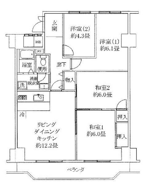 グリーンコーポ門真の間取り|間取り図はいかがですか？ご希望を叶える間取りですか？リビングの広さは？水回りの位置は？カウンターキッチン？など色々な情報が集約されています。弊社ではリフォームなどのご相談も承っております。