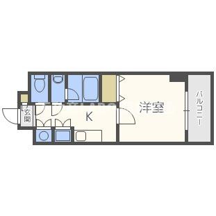CITY SPIRE平野の間取り