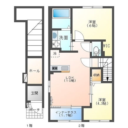 Hale ELUEKOの間取り