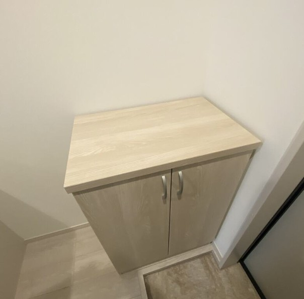 久喜市栄１丁目のアパートの玄関|※同施工会社別物件