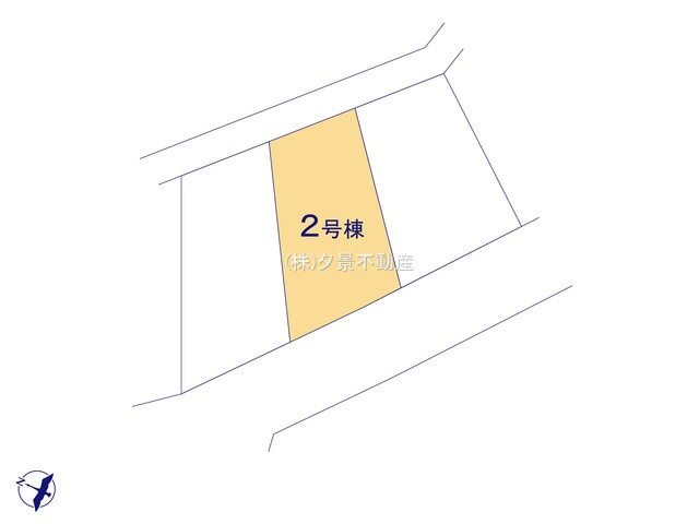 《仲介手数料無料》南区大字大谷口5125(2号棟)新築一戸建ての区画図