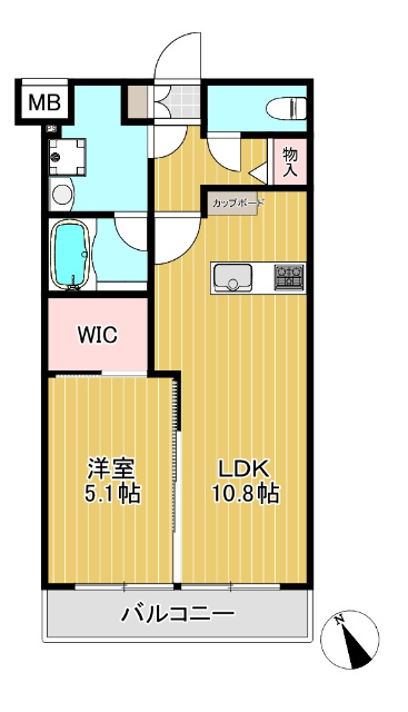 ガレリアレジデンス大泉学園の間取り