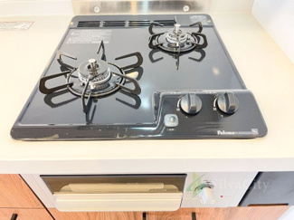 【キッチン】 | シャンボール新宿 | 二口ガスコンログリル付き