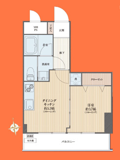 【間取り】 | シャンボール新宿