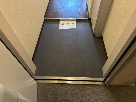 レジデンスＭ姫路の玄関