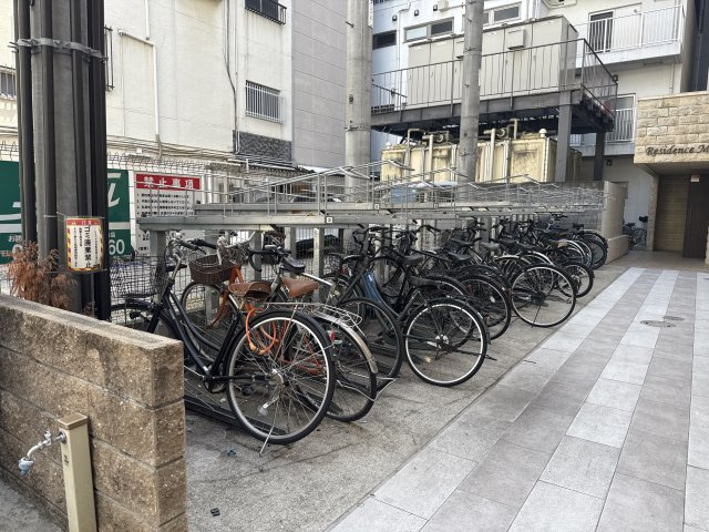 レジデンスＭ姫路の駐車場