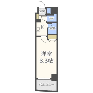 新大阪セレニテの間取り