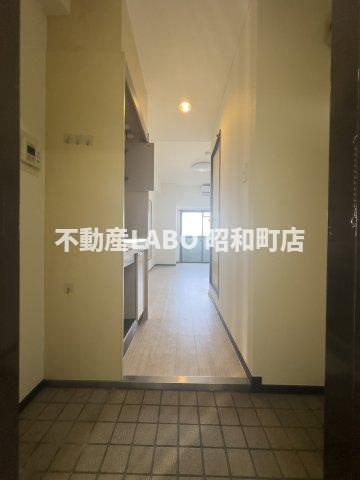 シティアーク天王寺の玄関