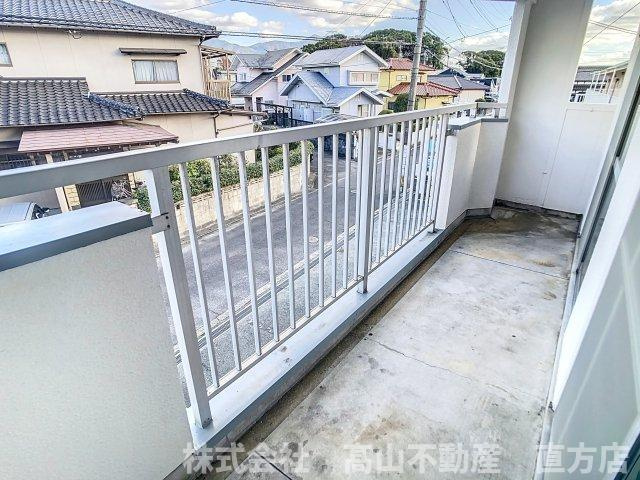 北九州市八幡西区木屋瀬５丁目の賃貸マンションのバルコニー
