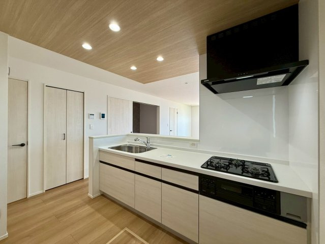 香美市土佐山田町百石町2棟 1号棟のキッチン