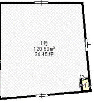 堺市中区毛穴町　貸倉庫　物件番号：696068の間取り