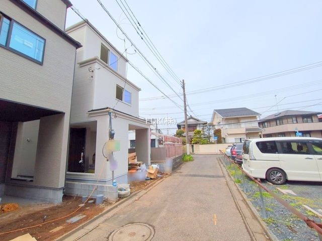 【前面道路含む現地写真】 | 新築戸建／ふじみ野市上福岡５丁目（全2棟） | 外構（撮影：'25/04/11）