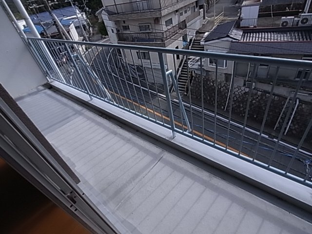 神戸市北区鈴蘭台北町７丁目の賃貸マンションのバルコニー|バルコニー