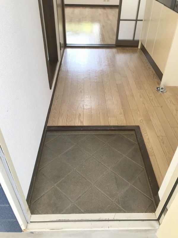 アムール柏の玄関