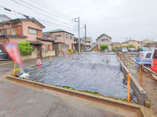 入間郡三芳町大字藤久保の売地の外観|現況更地につき解体費用等不要、即建築可能です。
