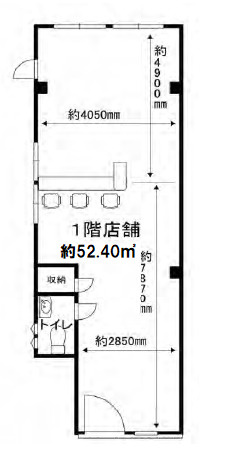 山口ビルの間取り