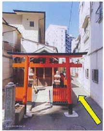 江戸堀　長屋店舗の周辺