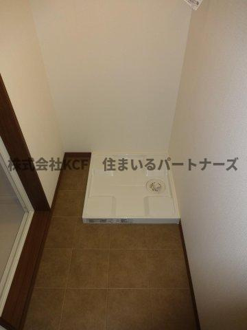 J-PLACE東町の洗面所|スペースが確保できる洗面所です