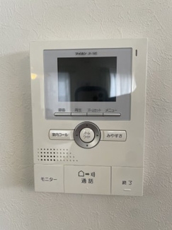 【セキュリティ】 | 入野中山台五丁目　戸建 | TVモニター付きで安心して来客対応ができます