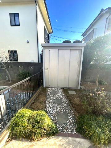 北本市東間２丁目　中古戸建の庭