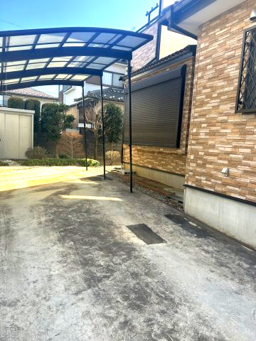 北本市東間２丁目　中古戸建の駐車場