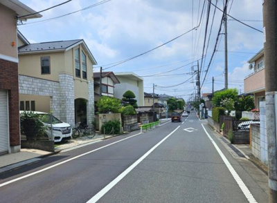 【前面道路含む現地写真】 | 杉並区上井草4丁目　新築戸建　D号棟 7980万円