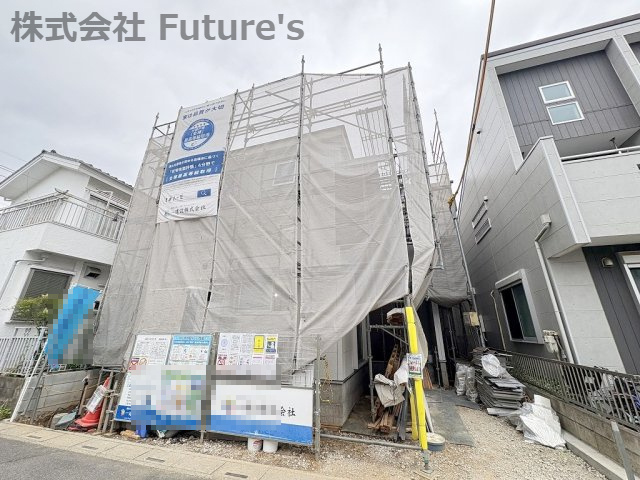 三郷市高州1丁目　新築戸建　全1棟の外観|現地の写真になります。