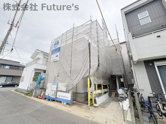 三郷市高州1丁目　新築戸建　全1棟の外観|現地の写真になります。