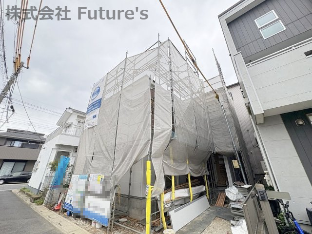 三郷市高州1丁目　新築戸建　全1棟の外観|現地の写真になります。