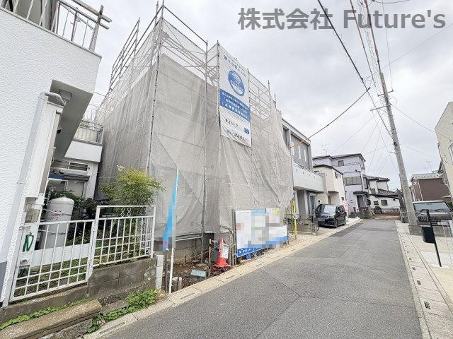 三郷市高州1丁目　新築戸建　全1棟の外観|現地の写真になります。