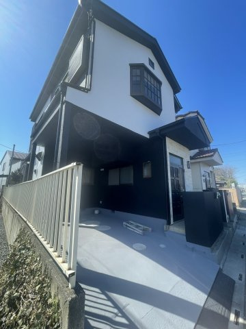 中古戸建　東松山市上野本の外観|外観　日当たり良好です♪