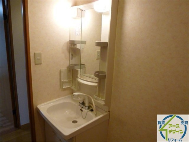 プラスパァ・Fの独立洗面台|パース写真