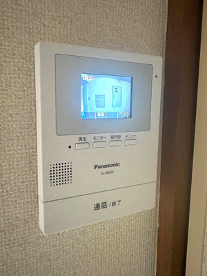 【セキュリティ】 | 花園ビル | 防犯対策に有効なカメラ付きインターホン！録画機能が付いているので留守中の訪問者まで確認できます♪