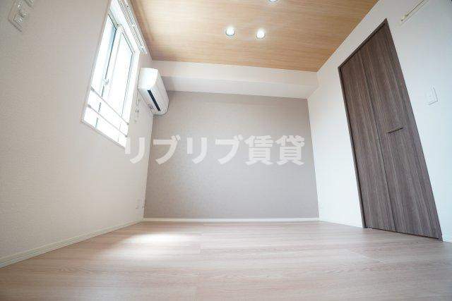 D-ROOM都賀２丁目ⅡーB棟の寝室