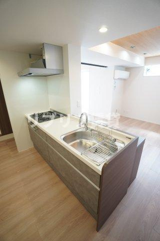 D-ROOM都賀２丁目ⅡーB棟のキッチン