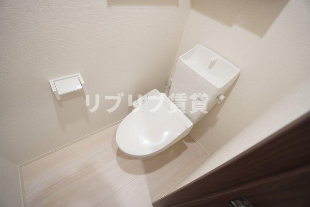 D-ROOM都賀２丁目ⅡーB棟のトイレ