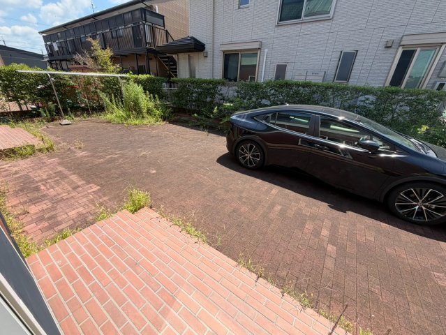梅坪町戸建住宅の庭