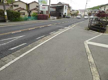東区上温品３丁目の前面道路含む現地写真
