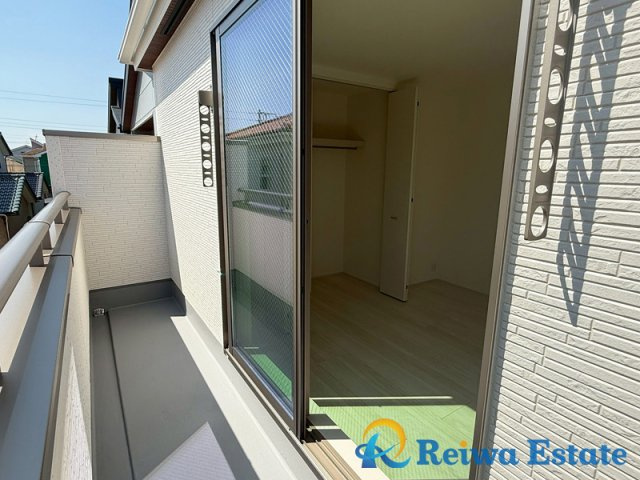 新築戸建　茅ヶ崎市松浪2丁目のバルコニー