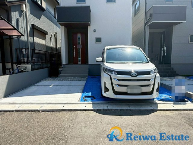 新築戸建　茅ヶ崎市松浪2丁目の駐車場