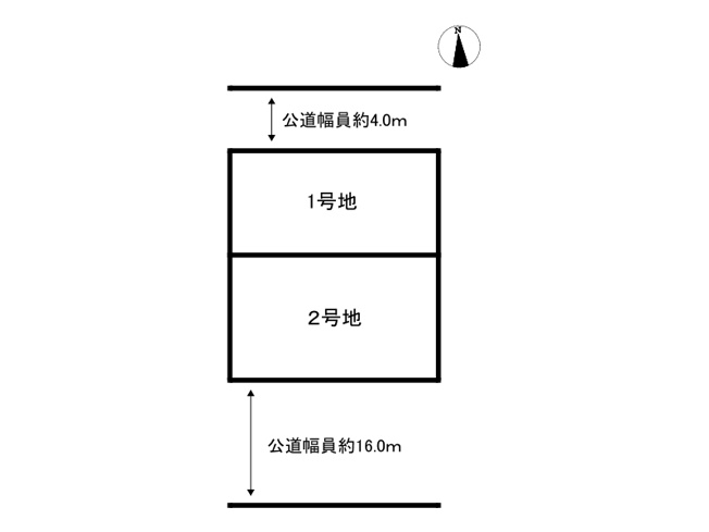 【区画図】 | 姫路市網干区大江島寺前町／2区画