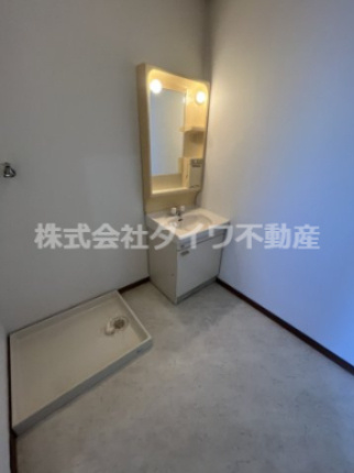 リバーサイド八番館の洗面所