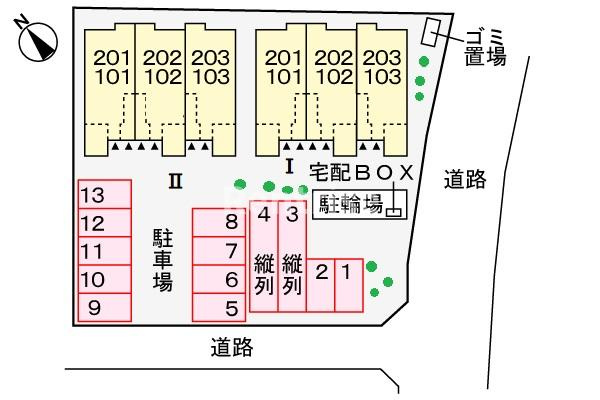 アクティーフ・Ｙ　Ⅱの駐車場|駐車場