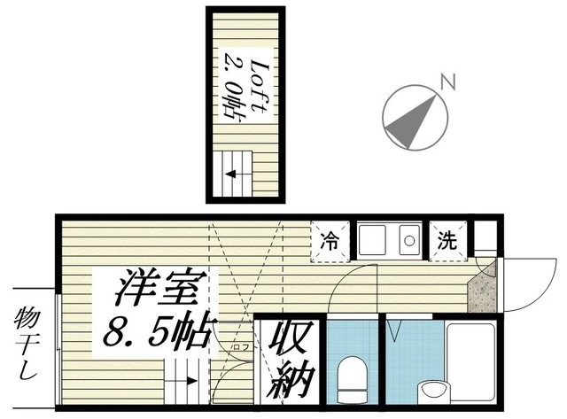 【間取り】 | KビレッジⅡ