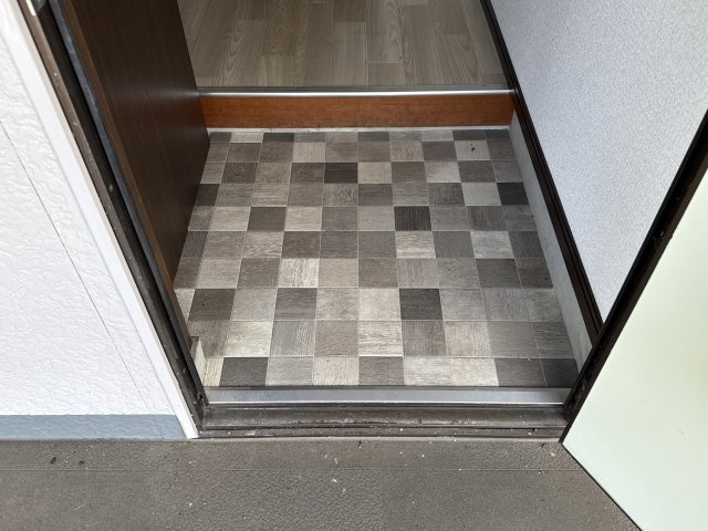 大開マンションの玄関